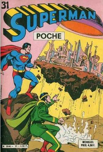 Scan de la Couverture Superman Poche n 31